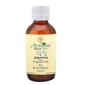 premium jasmine fragrance oil for reed diffuser  refill oil for home - 100ml