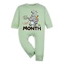 ARVESA 1 Month Baby Milestone Jumpsuit for