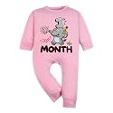 ARVESA 1 Month Baby Milestone Jumpsuit for