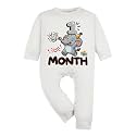 ARVESA 1 Month Baby Milestone Jumpsuit for