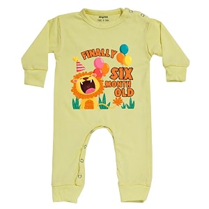 arvesa baby milestone birthday full jumpsuit
