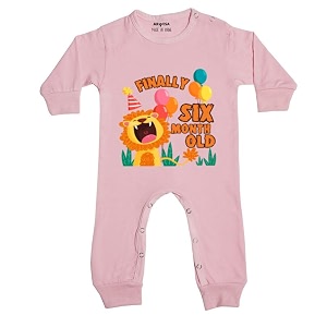 arvesa baby milestone birthday full jumpsuit