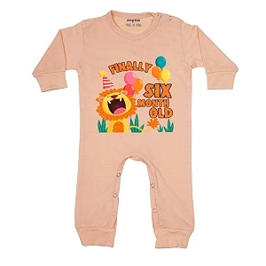 arvesa baby milestone birthday full jumpsuit
