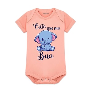 ARVESA Baby Romper Bua Theme for Baby