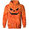 Arvilhill Men's Halloween Pumpkin Hoodies Skeleton Sweatshirts with Pocket