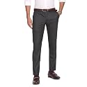 Arvind Smart Waist Solid Formal Trousers