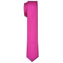 ARYANSH SHOPPE Men's Solid Color Satin Microfiber Tie, Regular and Skinny Width for Office, Interview, Wedding Formal Dress