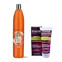 Aryanveda Blemishend Face Wash 60ml And Coloured &amp; Frizzy Hair Color Protect Shampoo, 1000ml
