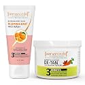Aryanveda Blemishend Face Wash 60ml And Detan Face Scrub With Milk Proteins, AHA | No Paraben | No Sulphate, 200gm