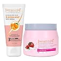 Aryanveda Blemishend Face Wash 60ml And Strawberry &amp; Cranberry Milk Protein Cream For Face &amp; Body (400gm)