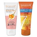 Aryanveda Blemishend Face Wash (60ml) + Sunscreen Lotion SPF 40 (60g) | Anti-Blemish Face Wash &amp; Broad Spectrum Sun Protection | Suitable for All Skin Types
