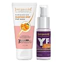 Aryanveda Blemishend Face Wash 60ml And YouthFeel Anti Aging Serum For Face - Gene Therapy | Anti-Glycation (60ml)