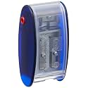 AS2M (1053121), Long Point Sharpener, sharpens in 2 steps; 2 spare blades includes. With lead pointers for 2 mm and 3.2 mm. BLUE only