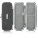 ASA TECHMED Protective Stethoscope Carrying Case with Double Mesh Storage (Gray-Gray)