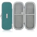 ASA TECHMED Protective Stethoscope Carrying Case with Double Mesh Storage (Gray-Teal)