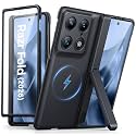 ASAFCASE for Motorola Razr Fold Case with Stand, Fit with MagSafe, Black