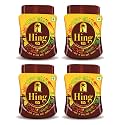 Asafoetida Hing Jar 50gram - Strongest Compounded Pure Granulated Hing (Pack of 4)