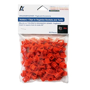 ascend tools organizer genie 3834 socket holder pegboard accessory