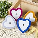 ascension Pack of 4 Heart Shape Night Lamp for Baby Nursing Kids Favourite Birthday Party Return Gifts Cartoon Night lamp for Kids Room Light for Bedroom Bed Side Baby Night Lights (Random Color)