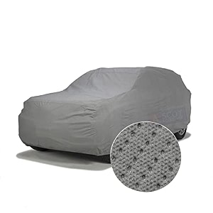 ascot car cover for maruti suzuki baleno car body cover waterproof 3 layers custom-fit all weather heat resistant uv proof for indoor amp outdoor use baleno alpha automatic tiebond grey