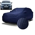 ASCOT, CAR COVER for Maruti Suzuki Baleno Car Body Cover Waterproof 3 Layers Custom-Fit All Weather Heat Resistant UV Proof for Indoor &amp; Outdoor Use (Baleno Alpha Automatic, Tiebond Blue)