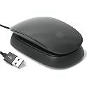 Ascrono Charging Station for Apple Magic Mouse, Black