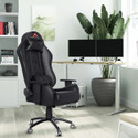 ASE Gaming Gold Series Ergonomic Gaming Chair with Head & Lumbar Pillow Gaming Chair (Brown, Silver)