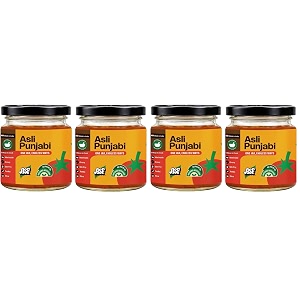 asf asli punjabi cooking paste pack of 4  no palm oil  indian curry base for rajma chole amp paneer  100 vegan  no preservatives  360g