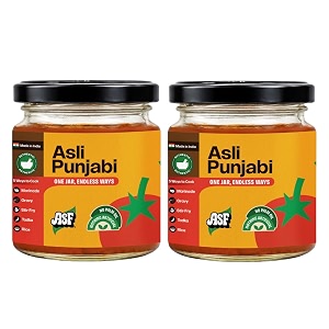 asf asli punjabi cooking paste pack of 2  no palm oil  indian curry base for rajma chole amp paneer  100 vegan  no preservatives  360g