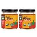 ASF Asli Punjabi Cooking Paste, Pack of 2 | No Palm Oil | Indian Curry Base for Rajma, Chole &amp; Paneer | 100% Vegan | No Preservatives | 360g