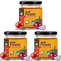 ASF Asli Punjabi Cooking Paste | No Palm Oil | Indian Curry Base for Rajma, Chole &amp; Paneer | 100% Vegan | No Preservatives | 180g (Pack of 3)