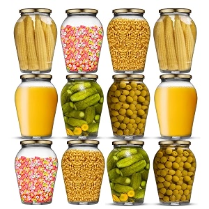 Ash Roh Big Pot Glass Jar