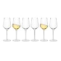 Ash & Roh® Red Wine, Cut Wine Glasses - Pack of 6, 350 ml