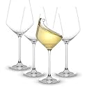 Ash &amp; Roh® Red Wine, Cut Wine Glasses - Pack of 4,350 ml