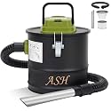 Ash Vacuum Cleaner, 800W Fireplace Ash Vac, 2.6 Gallon Green