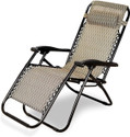 AshandRoh Zero Gravity Relax Chair For Lounge,Easy Chair for Lawn Portable and Foldable Fabric Outdoor Chair