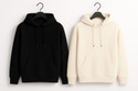 Ashkart Solid Hooded Neck Casual Men Black, Multicolor Sweater