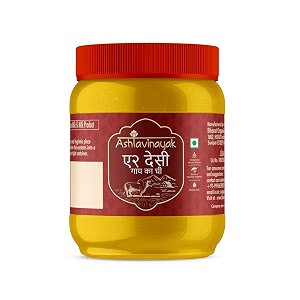 ashtavinayak danedar a2 desi cow ghee  gir badri sahiwal rathi  100 natural amp pure  automatic bilona method  untouched by hand  natural aromatic amp healthy  glass jar