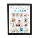 ASHVAH 12 Months Baby Boy Photo Frame