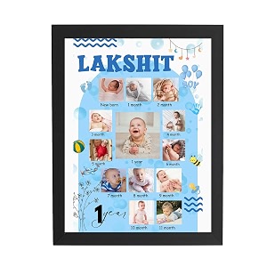 ASHVAH One Year Personalized Photo Frame 12