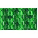 Wedding Backdrop Cloth Banana Leaf for All Festivals/House Hold Functions/Ceremonies Banana Leaf Design(Aaritaku) Design Size 5 Feet Height * 8 Feet Width (5 * 8)