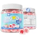 Ashwagandha Mood Support Supplement Calm Relax Gummies for Women Men, 120ct