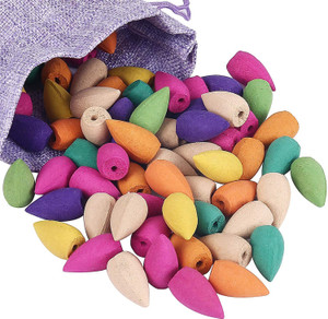asian aura fountain cones buddha cones ganesha cones backflow cones incense cones agarbattis lavender jasmine dhoop