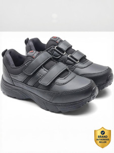 asian Boys Girls Velcro School Shoes