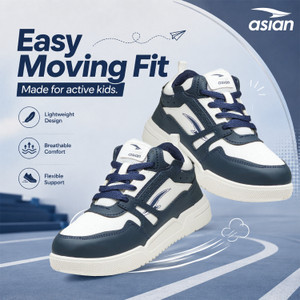 asian Boys Lace Sneakers