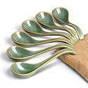 Asian Ceramic Soup Spoon (V92)