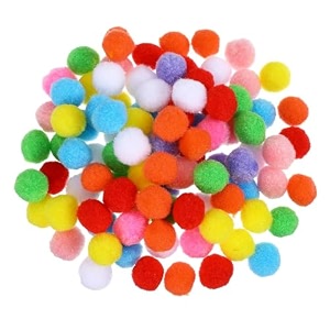 asian hobby crafts 50pcs wool felt balls for craft diy  multicolor pom pom balls for decoration jewelry making kids art amp home decor 25mm pom poms for kids