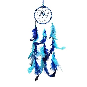 asian hobby crafts dream catcher wall hanging 40 cm green