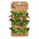 Asian Hobby Crafts Green 2 Meter Satin Leaf Lace for Craft & DIY Decor