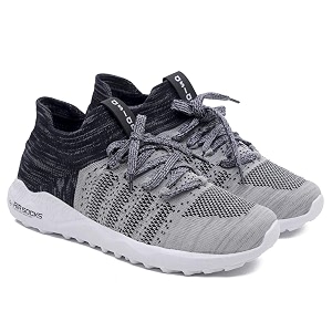 asian men lace up walking shoes